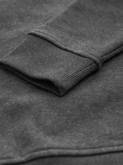 Charcoal Crew Neck School Sweater (3-17yrs)