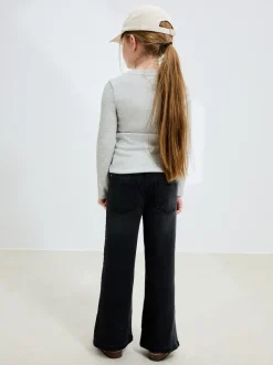 Charcoal Grey Flare Jeans (3-16yrs)