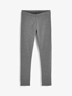 Charcoal Grey Long Length Leggings (3-16yrs)