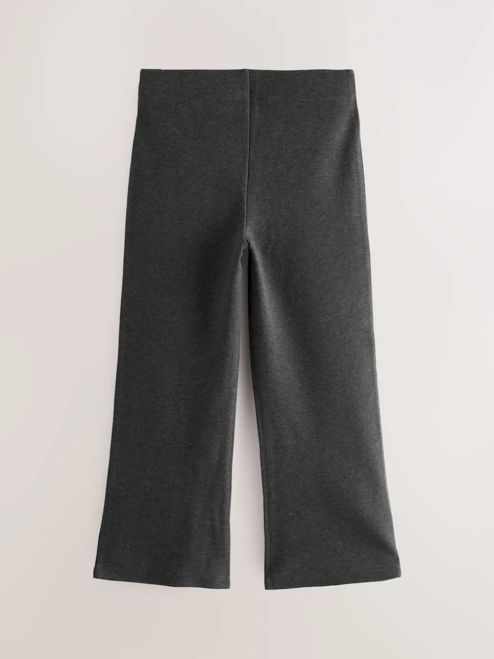 Charcoal Grey 2 Pack Pull-On Cotton Rich Stretch Boot Cut School Trousers (3-17yrs)