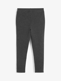 Charcoal Grey Pull-On Cotton Rich Stretch School Trousers (3-16yrs)