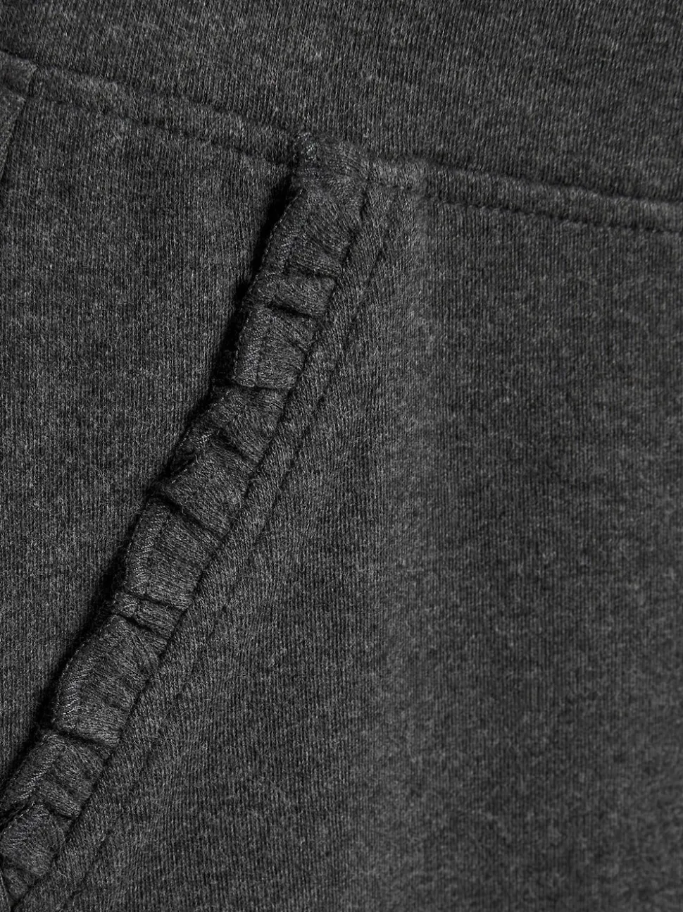 Charcoal Grey Pull-On Cotton Rich Stretch School Trousers (3-16yrs)