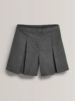 Charcoal Grey School Skort (3-16yrs)