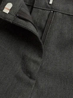 Charcoal Grey School Skort (3-16yrs)