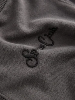 Charcoal Grey Sports Club Sweat Top (3-16yrs)
