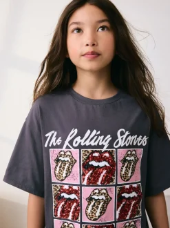 Charcoal Grey The Rolling Stones Band T-Shirt (3-16yrs)
