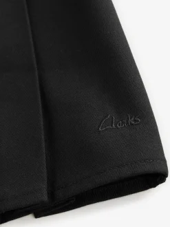 Clarks Black Pleated School Skirt