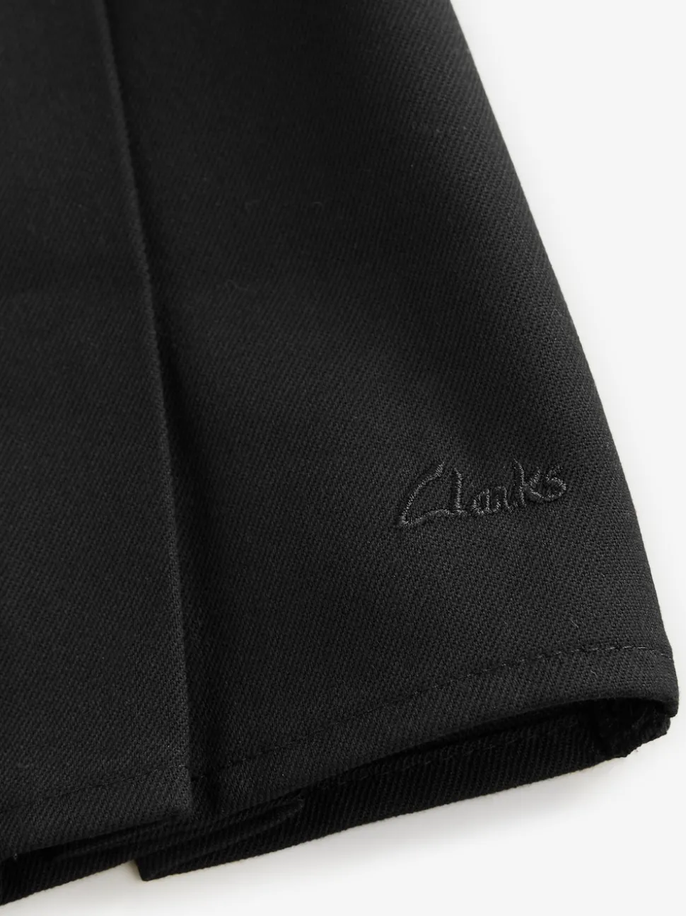 Clarks Black Pleated School Skirt