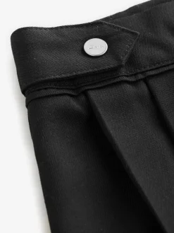 Clarks Black Pleated School Skirt