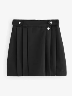 Clarks Black Pleated School Skirts 2 Pack