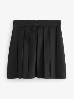 Clarks Black Pleated School Skirts 2 Pack