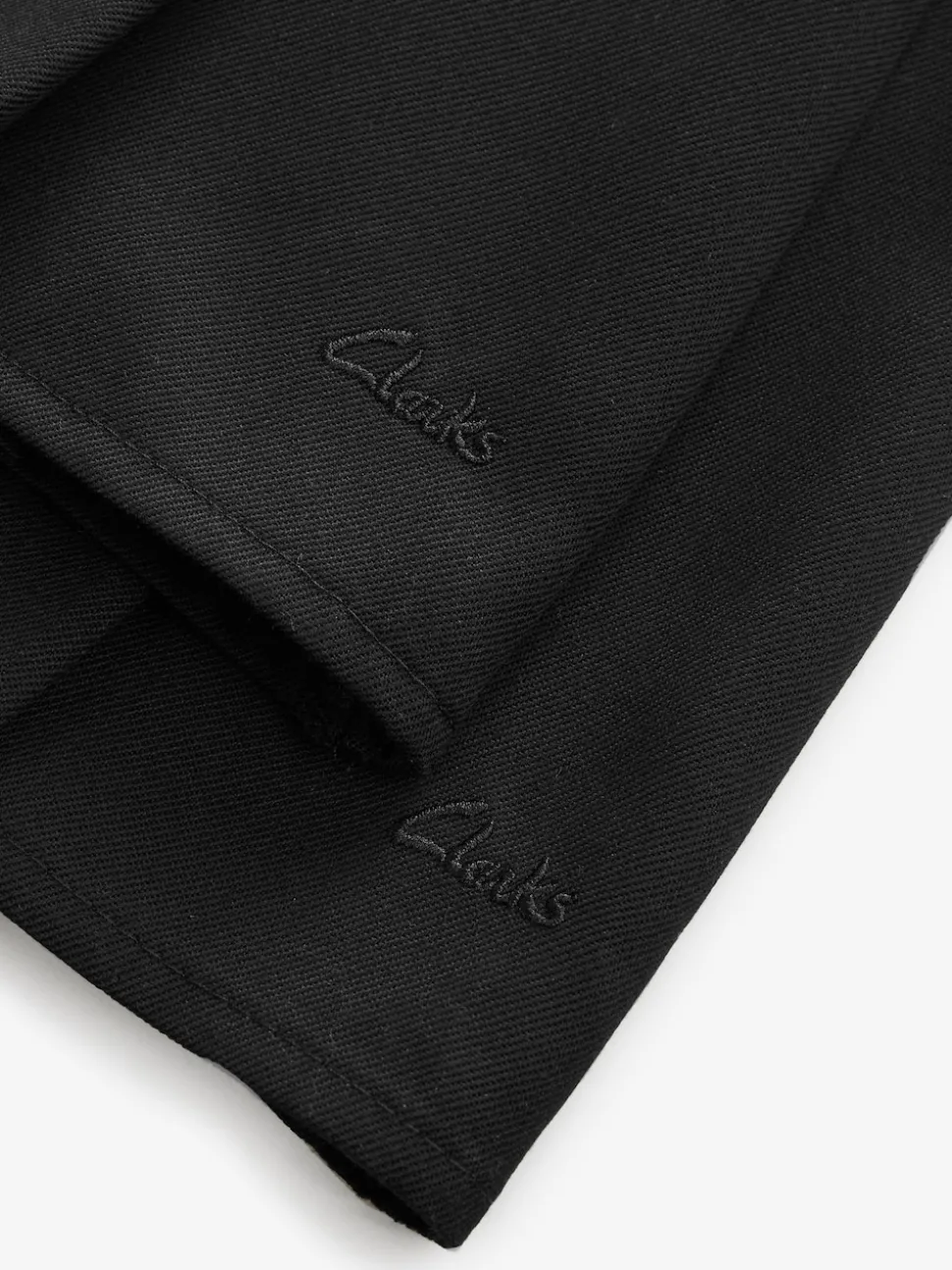 Clarks Black Pleated School Skirts 2 Pack
