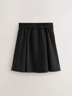 Clarks Black Pull-On Ponte Skater School Skirts 2 Pack