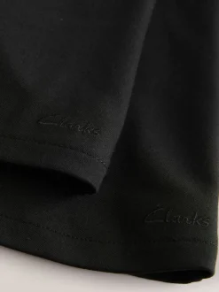 Clarks Black Pull-On Ponte Skater School Skirts 2 Pack