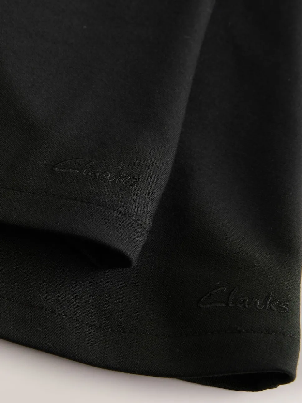 Clarks Black Pull-On Ponte Skater School Skirts 2 Pack