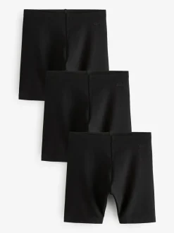 Clarks Black School Jersey Cycling Shorts 3 Pack