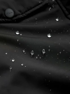 Clarks Black Waterproof Padded Tech Coat