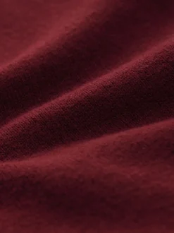 Clarks Burgundy Red Bow Knitted School Cardigans 2 Pack