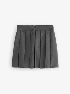 Clarks Grey Pleated School Skirts 2 Pack
