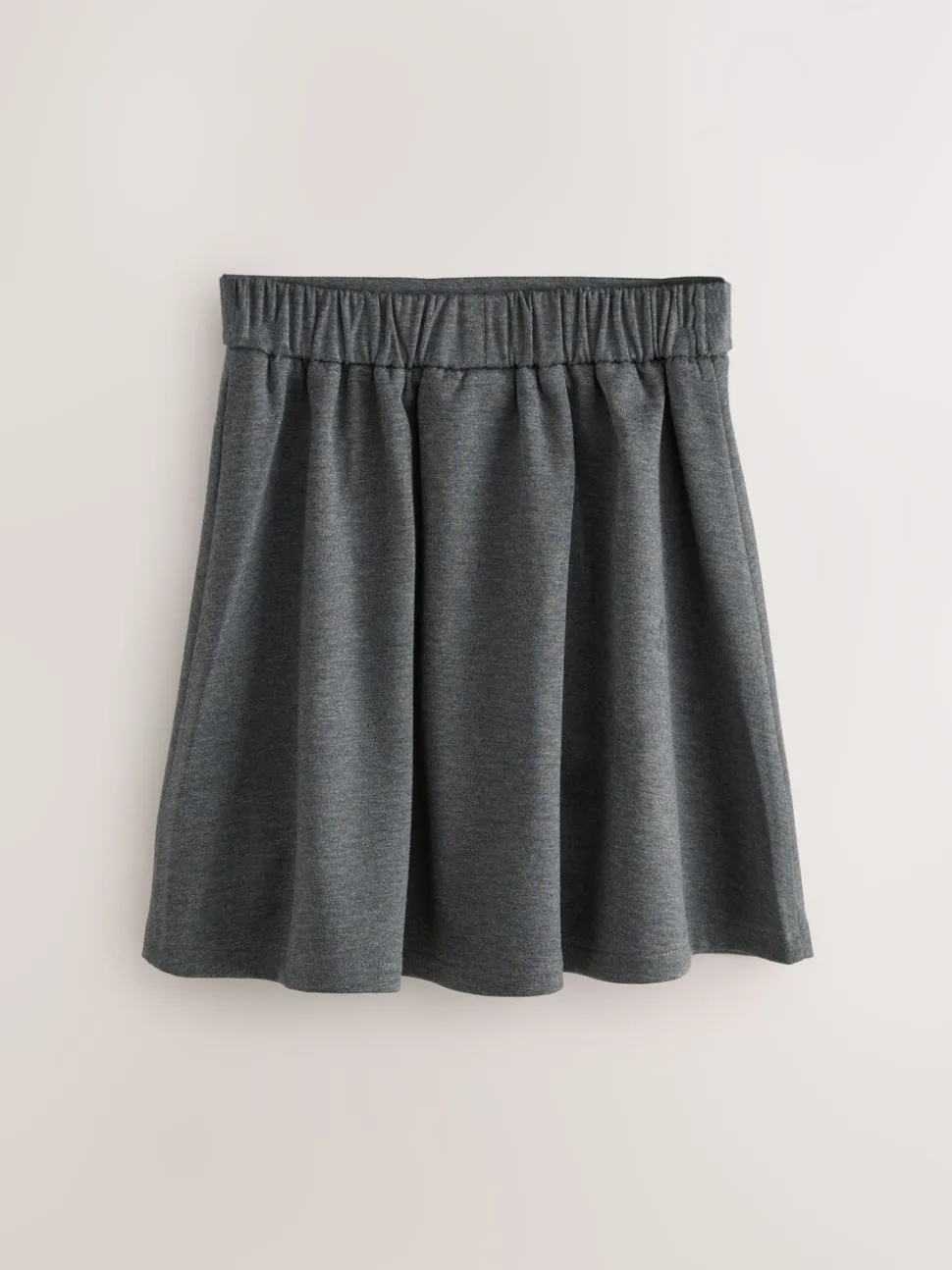 Clarks Grey Pull-On Ponte Skater School Skirts 2 Pack