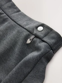 Clarks Grey Pull-On Ponte Skater School Skirts 2 Pack