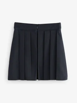 Clarks Navy Pleated School Skirt
