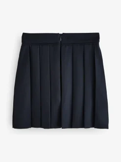 Clarks Navy Pleated School Skirts 2 Pack