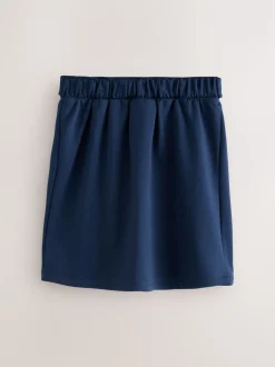 Clarks Navy Pull-On Ponte Pencil School Skirts 2 Pack