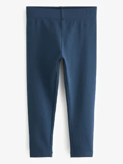 Clarks Navy School Jersey Leggings 3 Pack