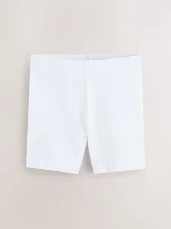 Clarks White School Jersey Cycling Shorts 3 Pack
