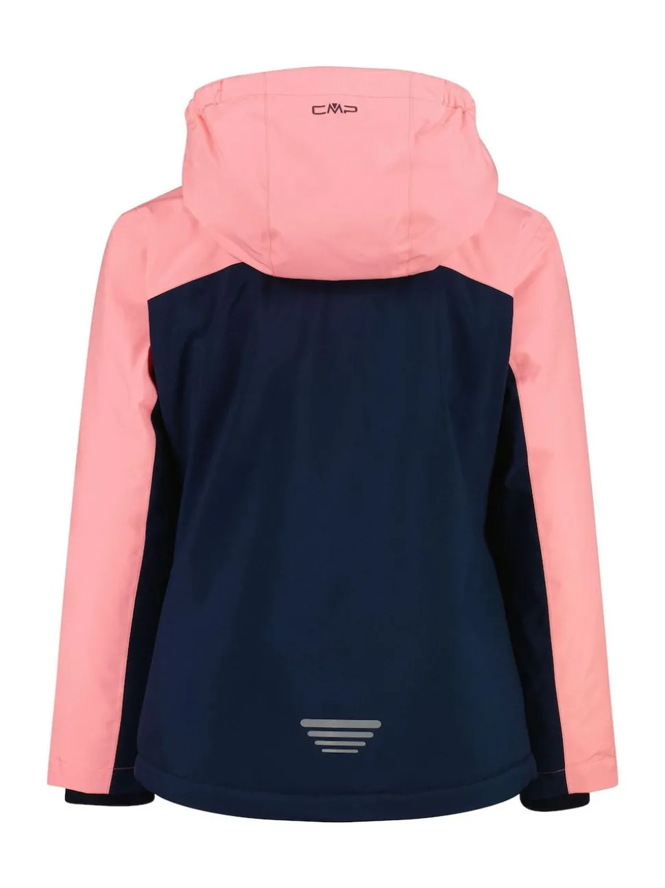 CMP Blue Snaps Hood Kids Ski Jacket