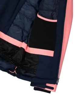 CMP Blue Snaps Hood Kids Ski Jacket