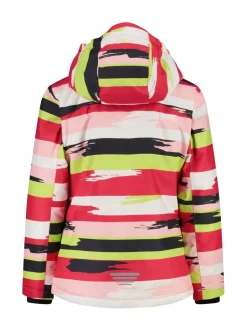 CMP Pink Snaps Hood Kids Ski Jacket