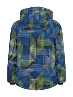 CMP Yellow Snaps Hood Winter Sun Kids Ski Jacket