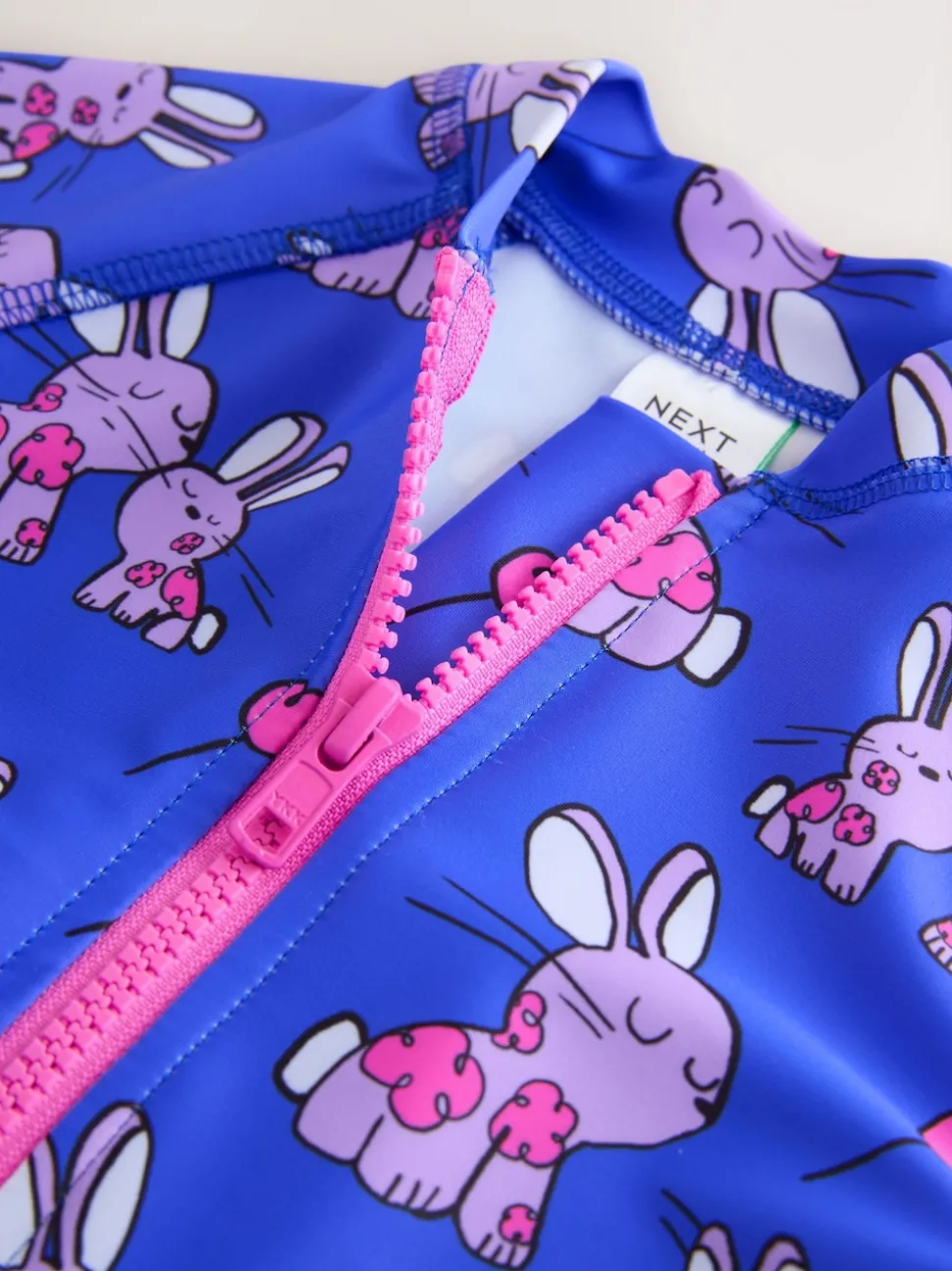 Cobalt Blue Bunny Sunsafe Swimsuit (3mths-10yrs)