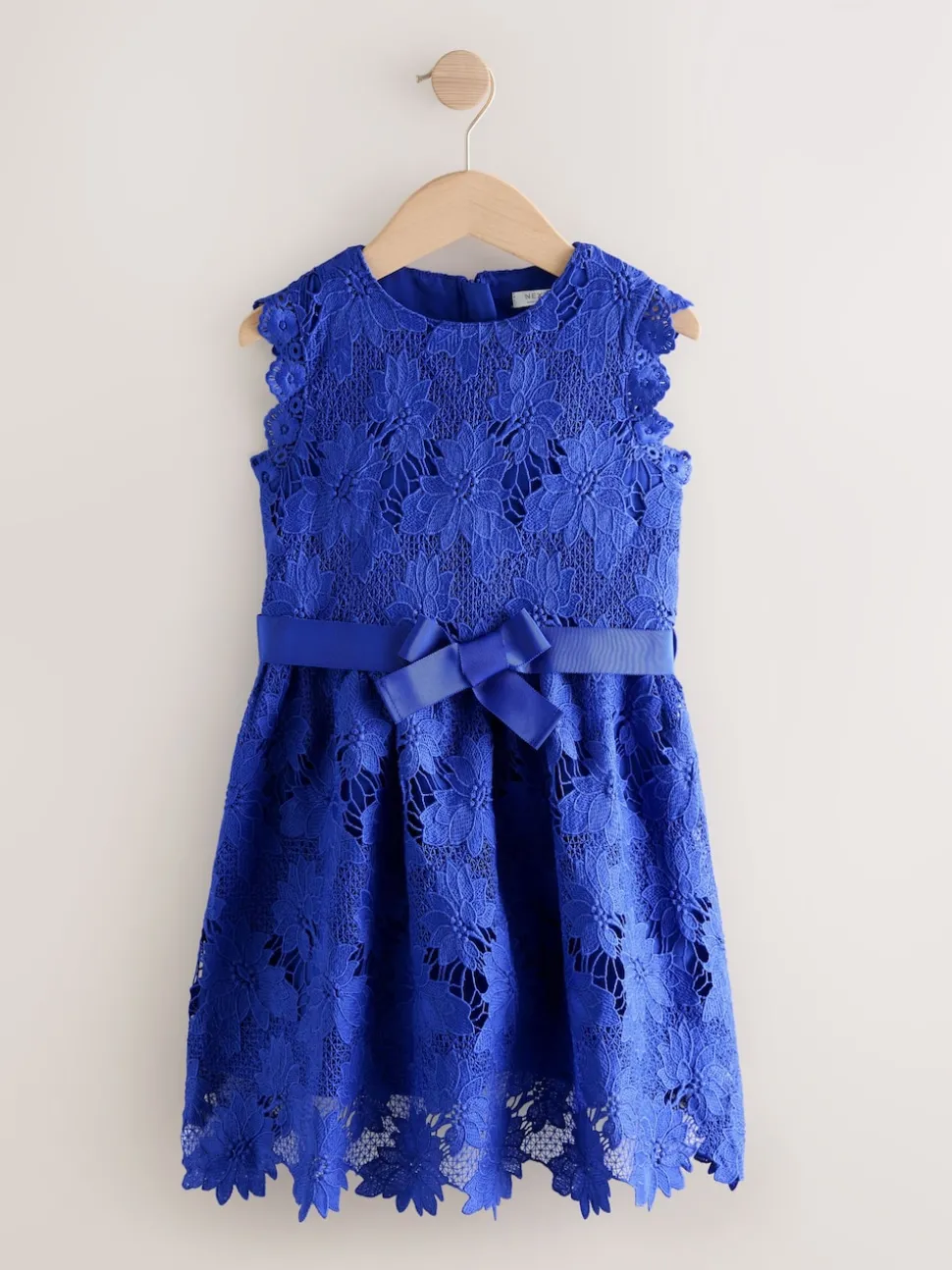 Cobalt Blue Lace Occasion Dress (3-16yrs)