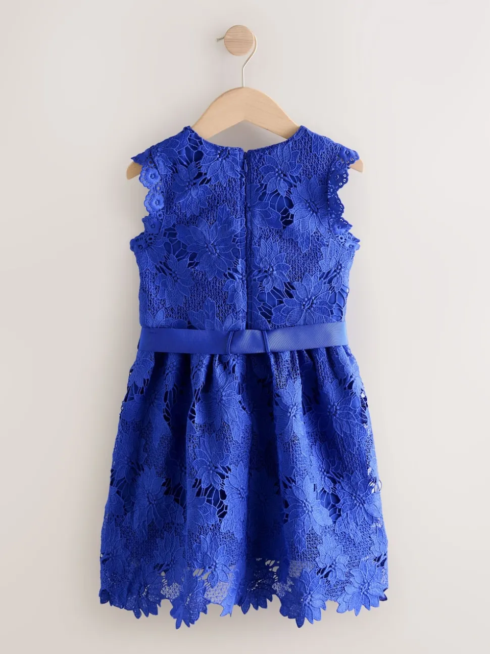Cobalt Blue Lace Occasion Dress (3-16yrs)