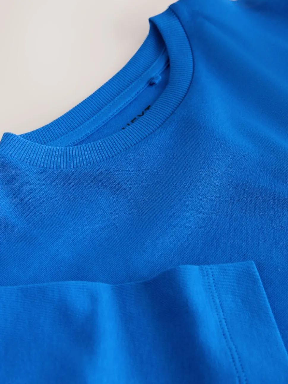 Cobalt Blue Oversized Boxy Heavyweight T-Shirt (3-16yrs)