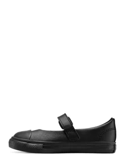 Converse Black Chuck Taylor Toddler Dainty Mary Jane Trainers