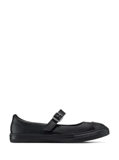 Converse Black Chuck Taylor Kid Dainty Mary Jane Trainers