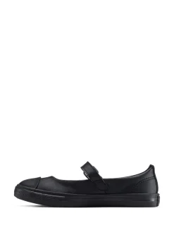 Converse Black Chuck Taylor Kid Dainty Mary Jane Trainers