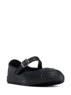 Converse Black Chuck Taylor Kid Dainty Mary Jane Trainers