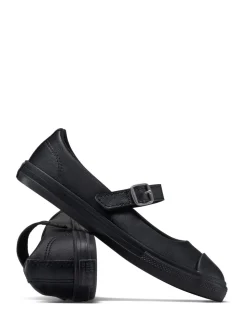 Converse Black Chuck Taylor Kid Dainty Mary Jane Trainers