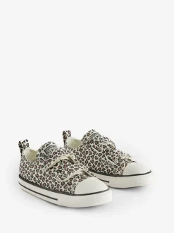 Converse Animal Chuck Taylor Toddler 2V Leopard Trainers