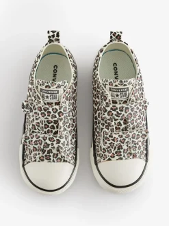 Converse Animal Chuck Taylor Toddler 2V Leopard Trainers