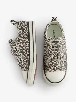 Converse Animal Chuck Taylor Toddler 2V Leopard Trainers