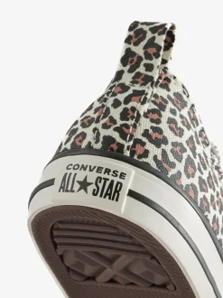 Converse Animal Chuck Taylor Toddler 2V Leopard Trainers