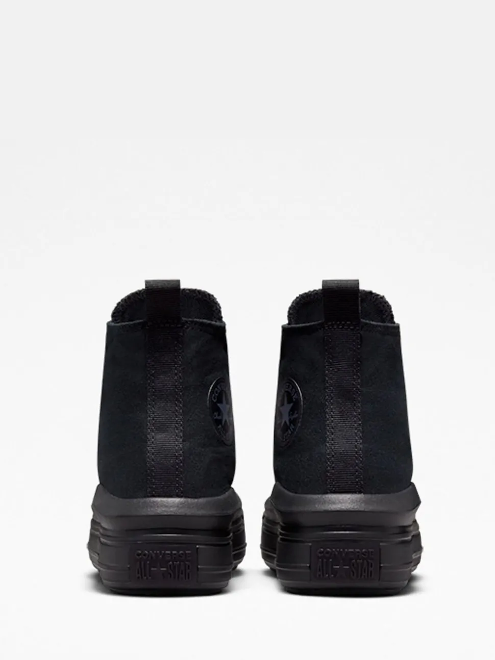 Converse Black chrome Youth Chuck Taylor Move Trainers