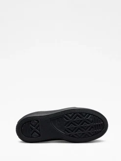 Converse Black chrome Youth Chuck Taylor Move Trainers