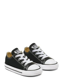 Converse Black Chuck Taylor All Star Infant Low Trainers